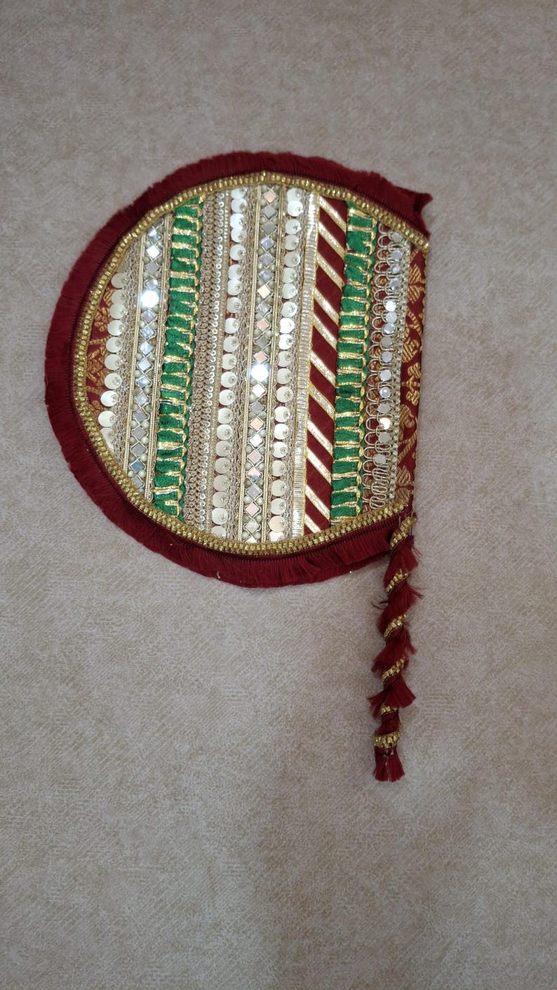 Hand fans for Party favors Indian Wedding Favors Baby Shower Giveaway Indian Sangeet Mehndi decorated South Asian Wedding Bridesmaid gifts image 16