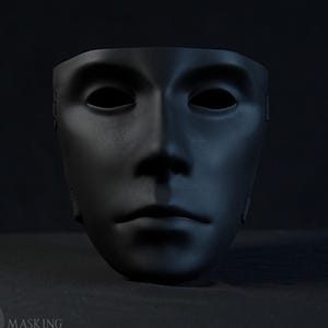 Smooth - Helmet Face Mask - Face Mask, Tactical, Ballistic, Mask, Roman, Larp, Mask for men, Costume, Horror, Creepy, Masks, Art