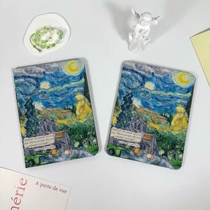 Van Gogh Paintings iPad Case with Pencil Holder for iPad 10th iPad Pro 2025, for iPad Mini and iPad Air6/7 Case Auto Wake/Sleep Custom Case