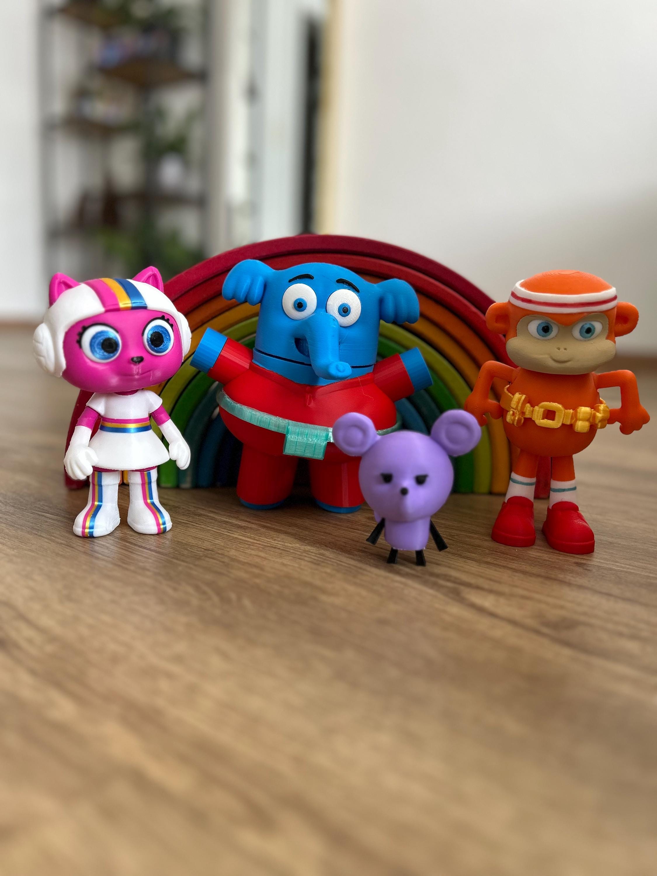 Buy Chico Bon Bon and the Fix-it Force Crew Toys Online in India - Etsy, image size:2250x3000