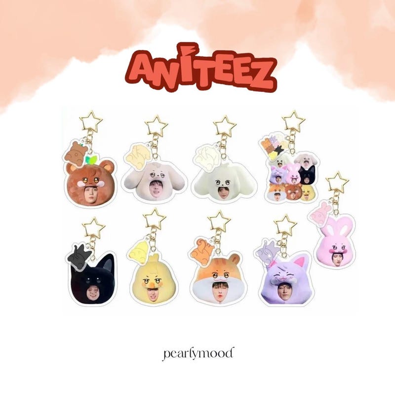 Aniteez Keychains Aniteez Plush - Etsy