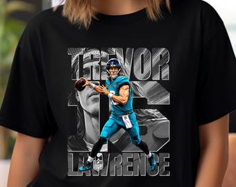 Football Player PNG T-Shirt Design: Lawrence Comic Image Shirt Sublimation DTF Transfer (Instant Download)