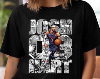 Basketball Player PNG T-Shirt Design: Hart Comic Image Graphic Tee Subliamation, DTF (Digital Download)