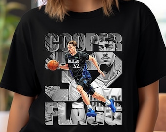 Basketball Player PNG T-Shirt Design: Flagg Comic Graphic Shirt Subliamation, DTF Transfer (Digital Download)