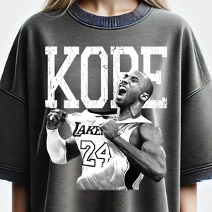 Design de camiseta do jogador de basquete Kobe: camiseta pirata preta e branca sublimada PNG (download digital)