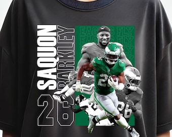 Saquon Barkley T-Shirt Design: Football Player DTF Transfer Sublimation (Digital Download)