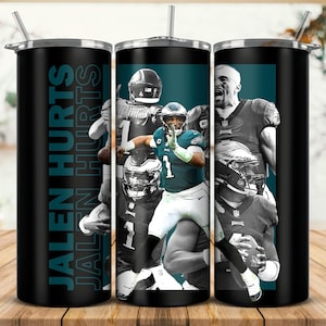 Jalen Hurts Tumbler Wrap Design: Eagles Football Sublimation (Digital Download)