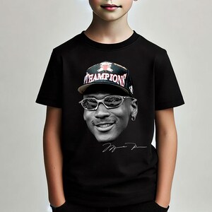 Monochrome Jordan Big Head Png Digital Download, Basketball Legend DTF Transfer Print, Basketball Bootleg Shirt, Motivational Sports Art.