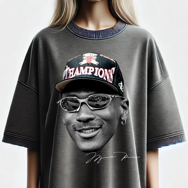 Monochrome Jordan Big Head Png Digital Download, Basketball Legend DTF Transfer Print, Basketball Bootleg Shirt, Motivational Sports Art.