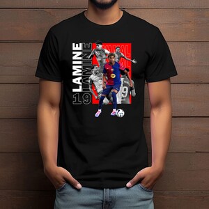 Lamine Yamal Tshirt Design Png Digital Download, Soccer Graphic Tee Png, Football DTF Sublimation Print, Football Streetwear Tshirt Design.