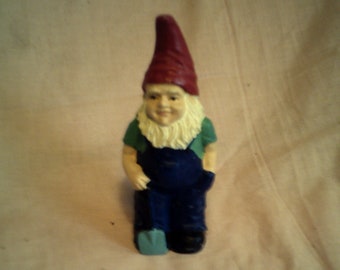 LATEX small GNOME craft MOLD #2 / mould for concrete or plaster