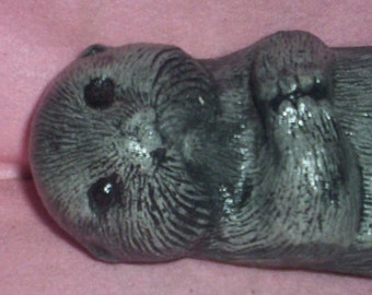 LATEX OTTER MOLD For Concrete, Plaster of Cement