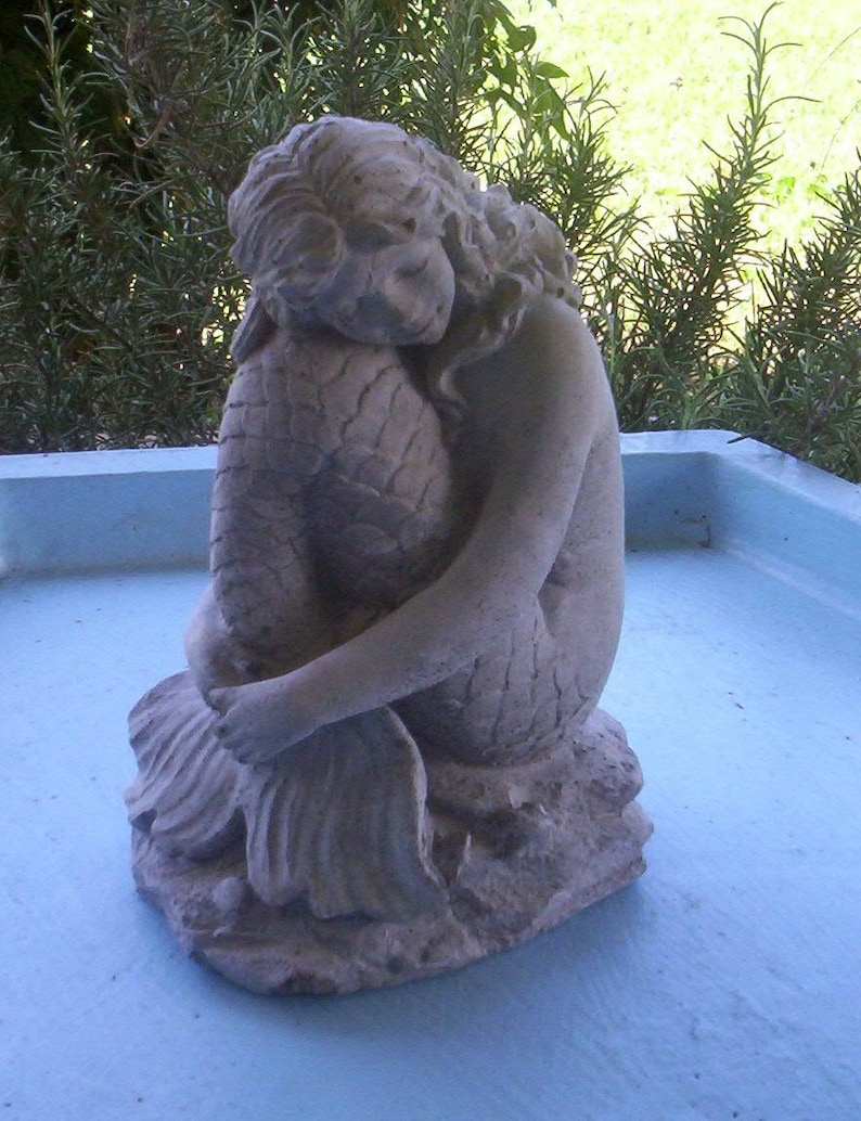 MERMAID STATUE For Ponds and Gardens Etsy