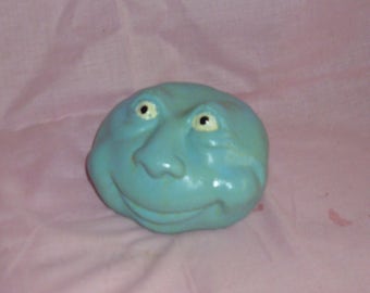 LATEX Only ROCK FACE Mold for Garden Decor # 2