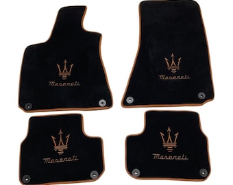 Car Carpet Velour Floor Mats For  Maserati  Ghibli 2014-2022 carpet