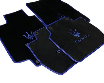 Car Carpet Velour Floor Mats For  Maserati  All models Levante/Ghibli/Granturismo
