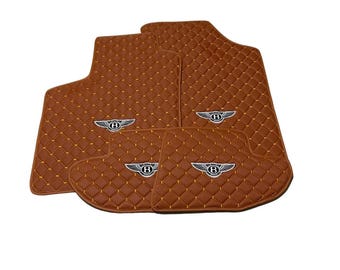 Bentley Continental Car Floor Mats: Custom Fit, Non-Slip, 4-Piece Set