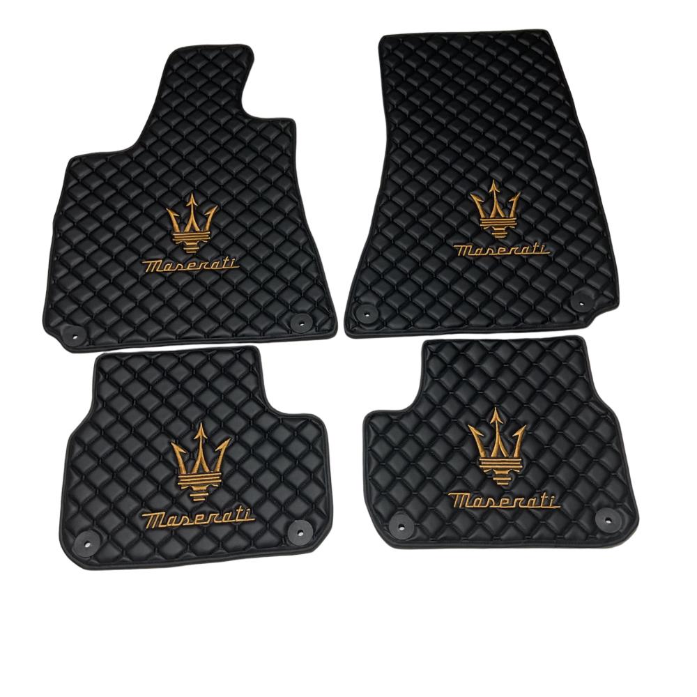 Leather Car Floor Mats For Maserati Ghibli 2014+