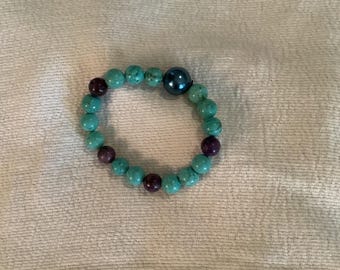 Howlite bracelet