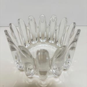 Vintage Medium Crystal Bowl by Orrefors designed by Sven Palmqvist.