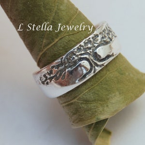 Tree Toe Ring / Toe Ring / Tree of Life / Knuckle Ring Sterling / Adjustable ring / Silver toe ring / Tree Toe Ring / Tree Design Ring