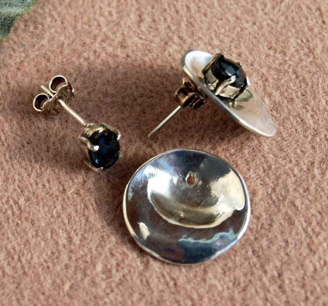 Ear Jackets for Studs / Sterling Earring Enhancers / Posts Earrings
