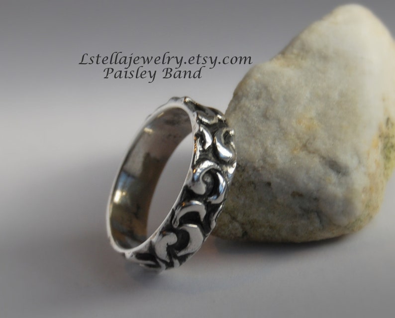 Bridal Set-Solitaire Ring Anastasia Topaz White Sapphire Sterling Silver 6mm stone Band and ring