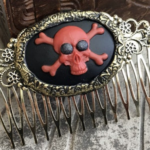 Skull and Crossbones Pirate Belt Black Costume Accessory main image 1