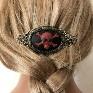 Skull and Crossbones Pirate Belt Black Costume Accessory main image 0
