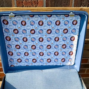 Vintage luggage decor