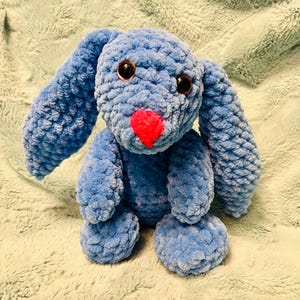 Crochet Playsuit Blue Bunny main image 0