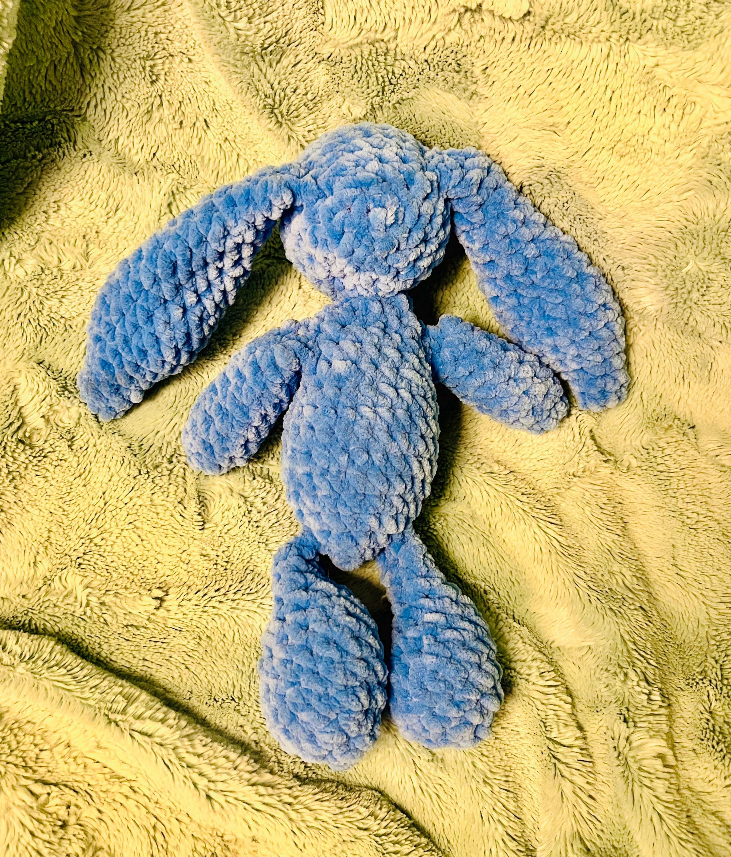 Crochet Playsuit Blue Bunny main image 1