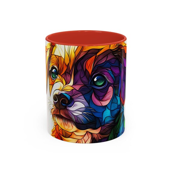Tazza colorata per animali domestici, motivo