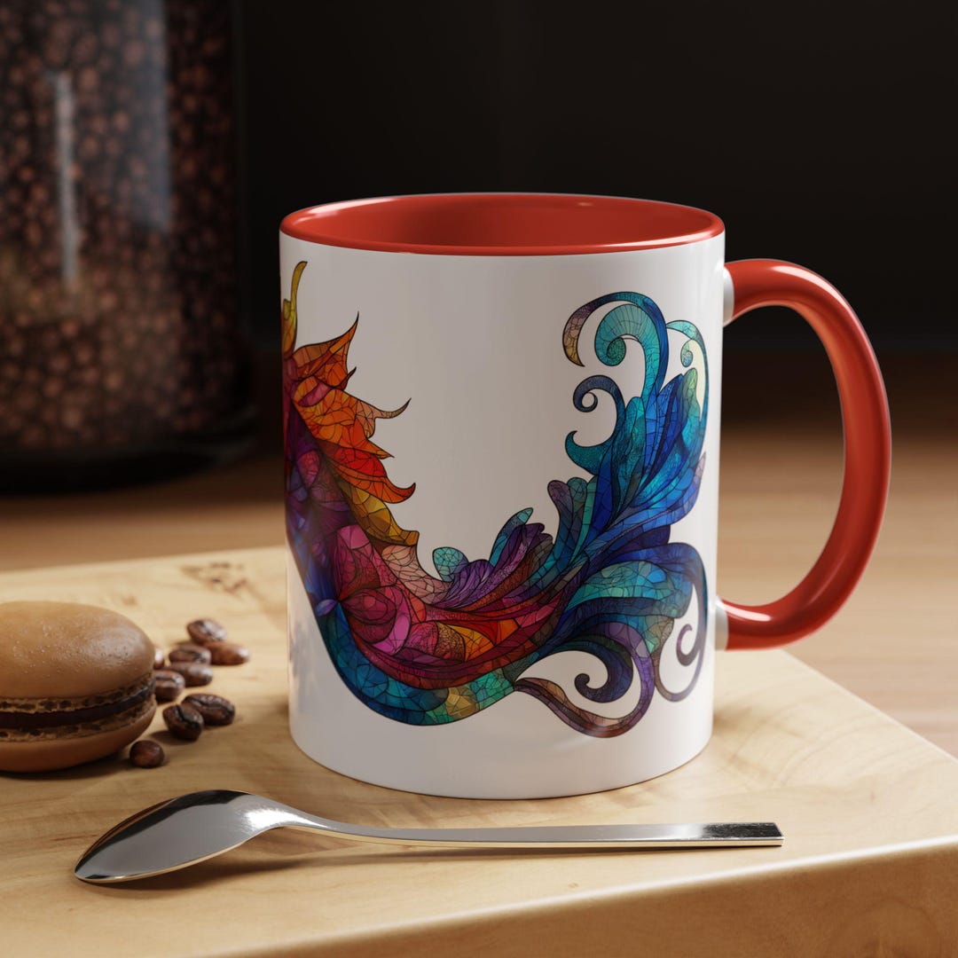 Tazza da caffè con cavalluccio marino, regalo colorato per gli amanti dei cavallucci marini - Italia
