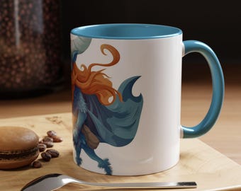 Viking Warrior Coffee Mug Unique Gift for Coffee Lovers Novelty Drinkware Perfect for Birthdays Home Decor Collectible