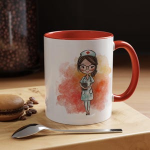 Cute Nurse Appreciation Coffee Mug Gift for Healthcare Worker Mug Birthday Gift Inspirational Nurse Mug for Medical Professionals Gift