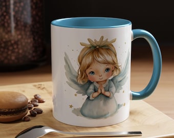 Wunderliche Engel-Kaffeetasse Perfektes Geschenk für Engel-Liebhaber Mama Geburtstage Weihnachten Cute Home Decor