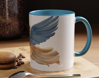 Niedliche AngelThemed Akzent Kaffeetasse Perfektes Geschenk für Glaube Liebhaber Einzigartige dekorative Tasse Geburtstag Ostern Wohnkultur