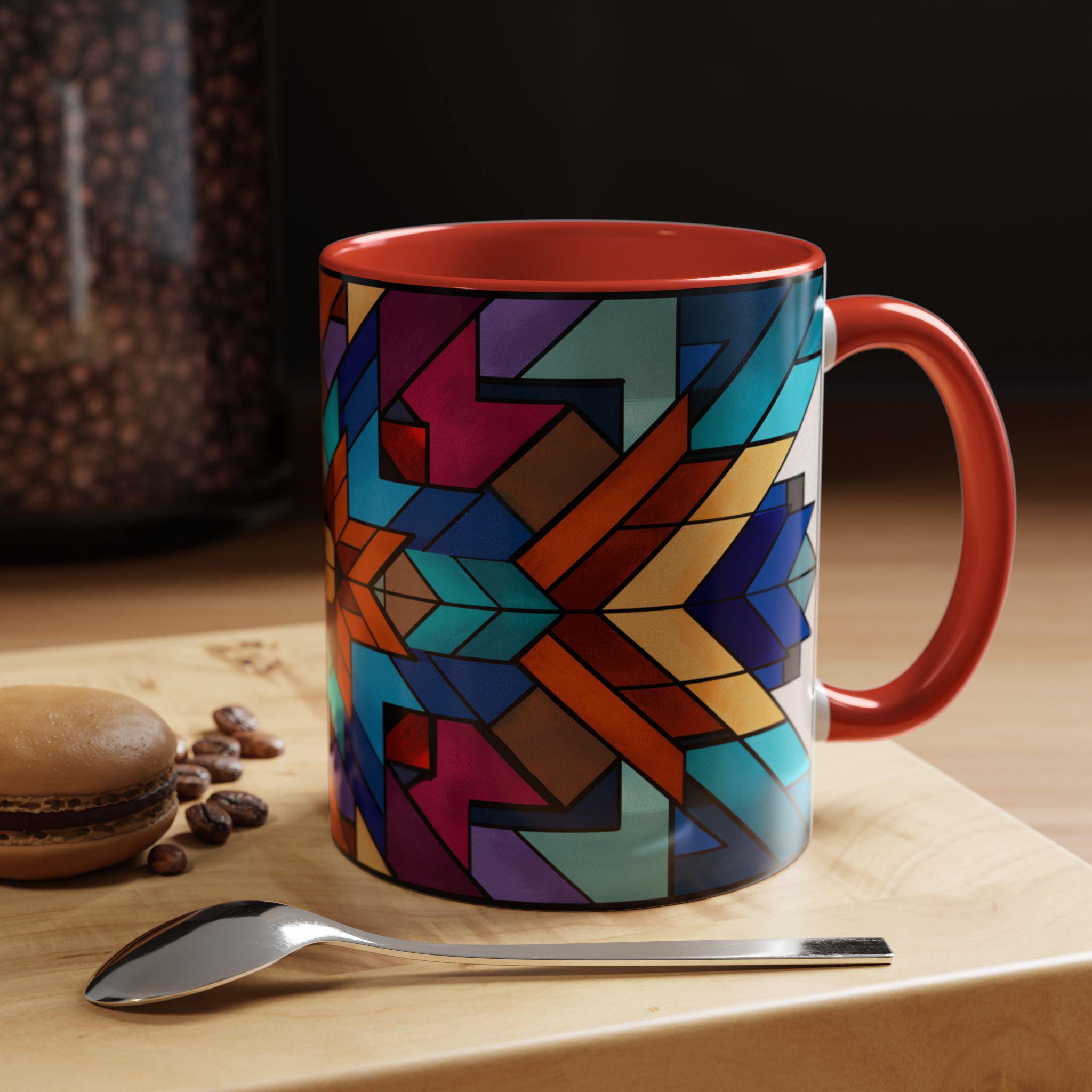 Vibrant Geometric Modern Art Design Coffee Mug Gift for Art Lovers Gift for  Birthday Gift for Her Gift for Birthday Gift for Any Occassion - Etsy