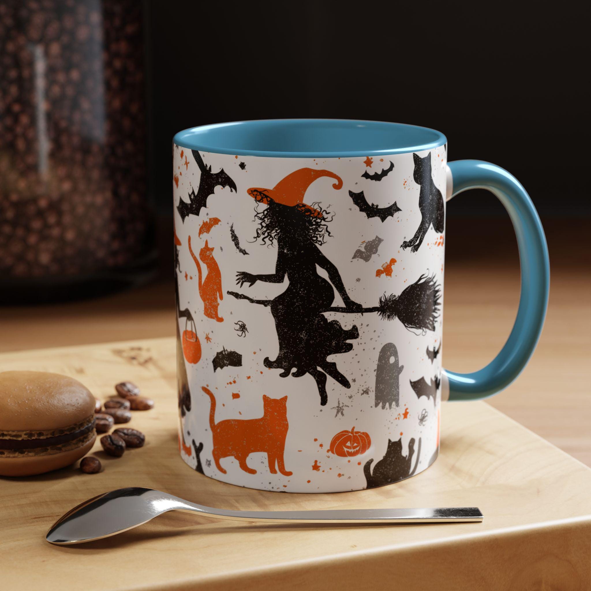 Happy Halloween Banner With A Cute Black Cat In Traditional Cartoon Style Image258058254