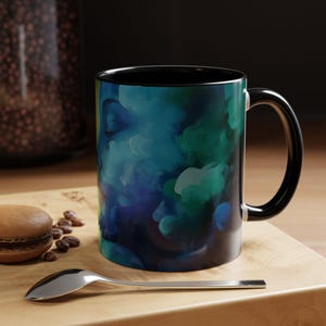 Vibrant Artistic Coffee Mug Colorful Lovers Design Perfect Gift for Art Lovers Home Decor Birthdays Coffee Lovers