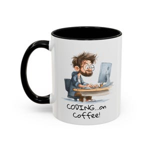 Lustige Coding Geek Kaffeetasse Geschenk für Programmierer Geschenk für Programmierer Geschenk für Home Office Kaffeeliebhaber Geschenk für Geburtstag Weihnachten Arbeit Bild 4