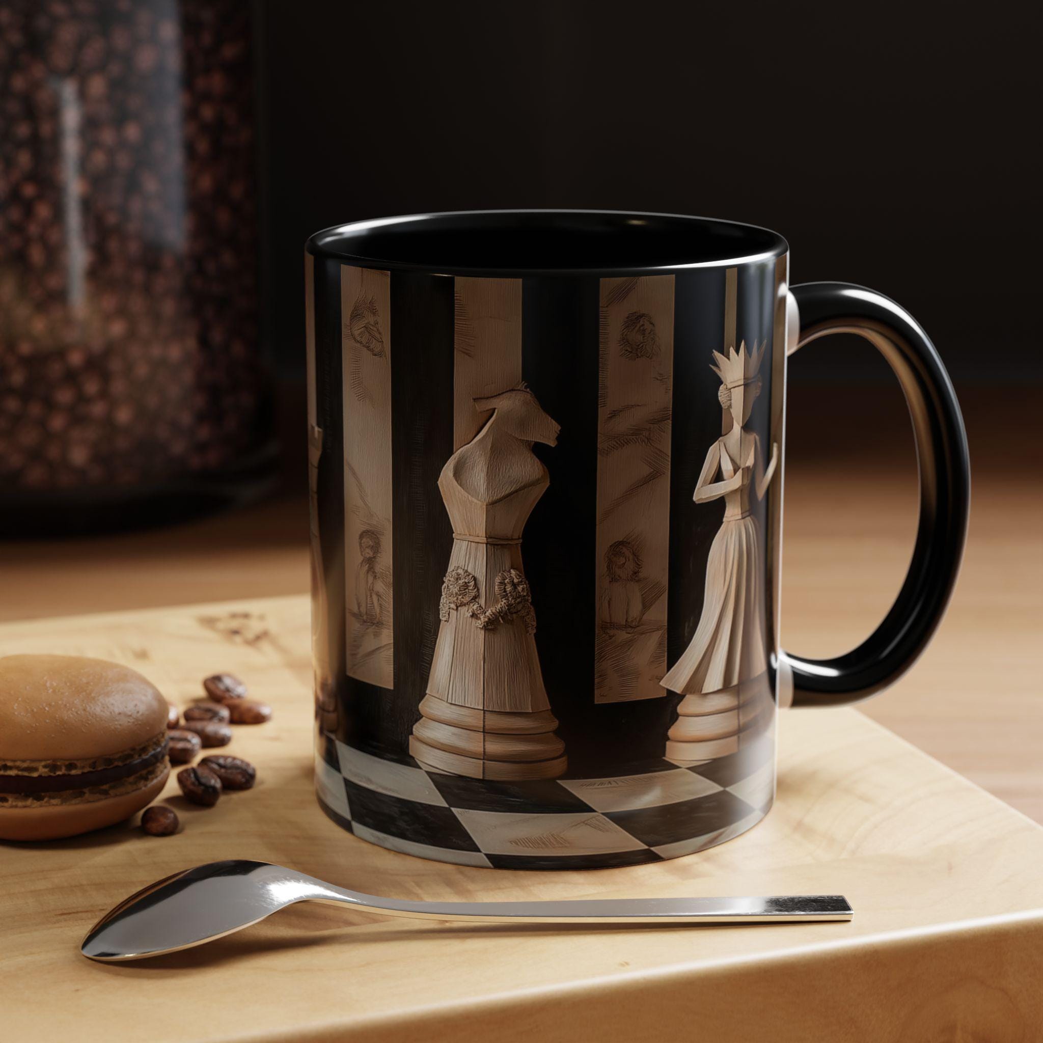 Chess Themed Coffee Cups - Etsy