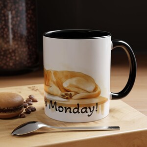 Cozy Dog Lovers Coffee Mug  Perfect Gift for Pet Owners Monday Motivation Home Office Decor Dogthemed Mug