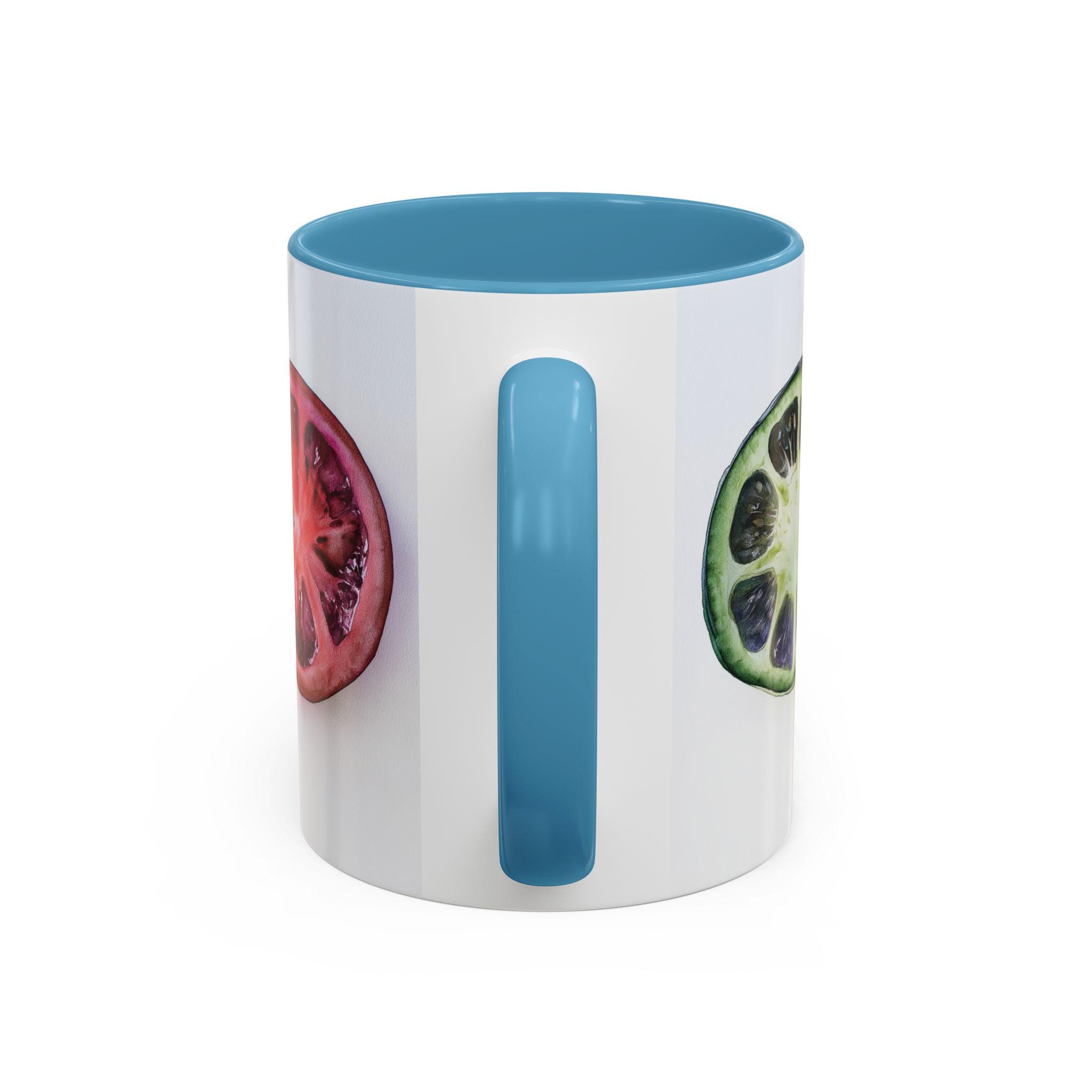 Fruity Accent Coffee Mug Colorful Ceramic Cup Kitchen Decor Gift for Fruit  Lovers Vibrant Drinkware Summer Vibes Unique Coffee Cup - Etsy