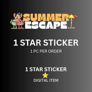 1 star sticker