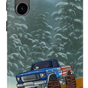 Tough Samsung Galaxy Phone Case with Off-Road Truck Design, Perfect Gift for Adventurers, Outdoor Enthusiasts, and Truck Lovers