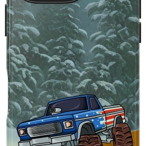 Rugged Truck iPhone Case, Off-Road Adventure Cover, Outdoor Gift, Tough Phone Protector, Unique Gift for Truck Lovers