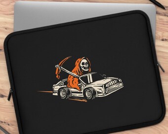 Grim Reaper Laptopfodral: Neoprenvadderat tekniskt skydd