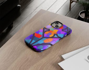 Stained Glass iPhone Case | Faux Stained Glass Phone Cover
